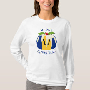 Camiseta Diversión   BARBADOS   Navidades Pudding T-Shirt