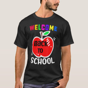 Camiseta Diversión Bienvenido de nuevo al boletín escolar C