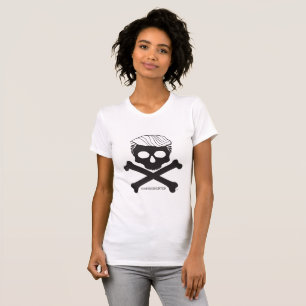 Camiseta Diversión, blanco del t de las señoras del