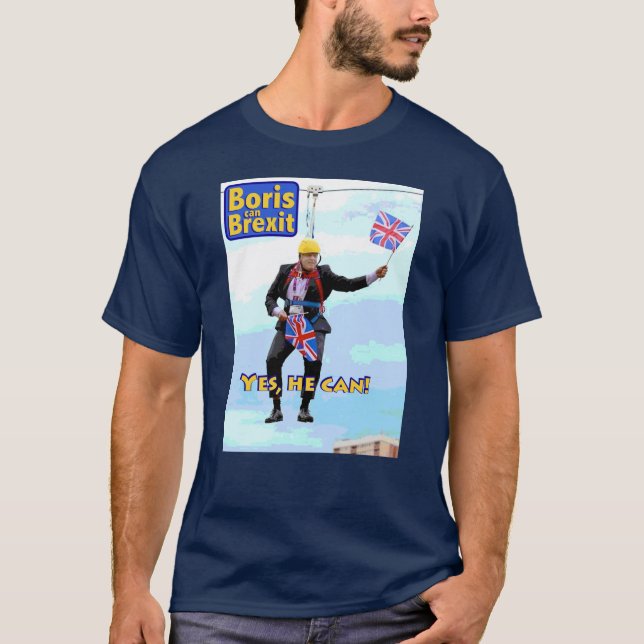 Camiseta Diversión Boris gráfico Johnson Brexit de la (Anverso)