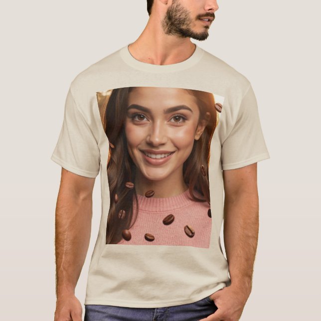CAMISETA DIVERSIÓN CAFÉ - (Anverso)