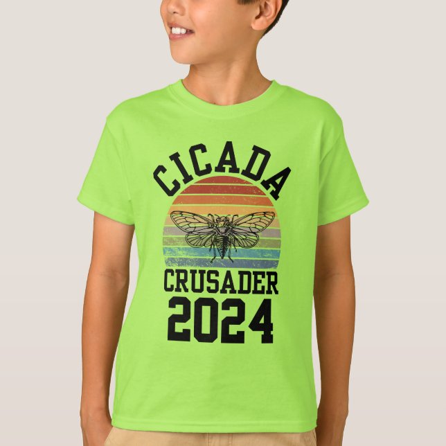 Camiseta Diversión CICADA CRUSADER 2024 niños (Anverso)