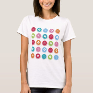 Camiseta Diversión colorida de la margarita del verano de