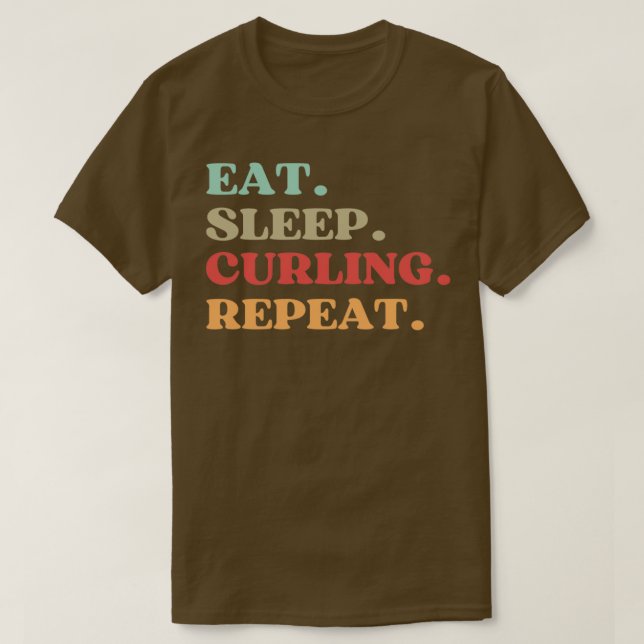 CAMISETA DIVERSIÓN COMER DORMIR REPETIR LA CITA MEJOR REGAL (Diseño del anverso)