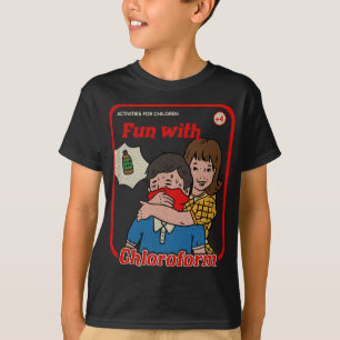 Camiseta Diversión con el Gótico de horror del juego infant