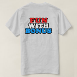 Camiseta Diversión con la prima - logotipo - bolsillo