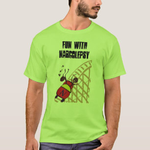 Camiseta Diversión con Narcolepsy