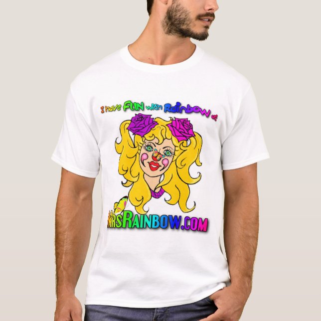 Camiseta DIVERSIÓN con Rainbow* (Anverso)