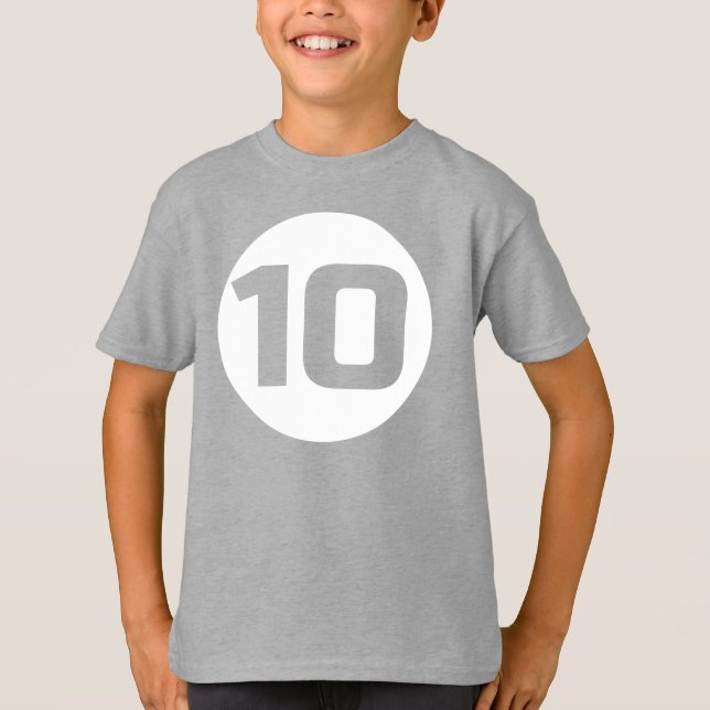 Camiseta DIVERSIÓN CUTOUT #10 BIRTHDAY Tee (Anverso)