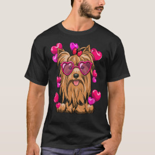 Camiseta Diversión de anales de corazón de Yorkshire Terrie