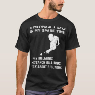 Camiseta Diversión de billar de bolsillos: sumergirse en el
