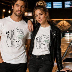 Camiseta Diversión de bolos inmovilizada