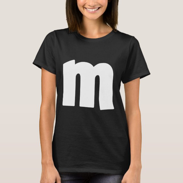 Camiseta Diversión de coincidencia de disfraces de equipo d (Anverso)