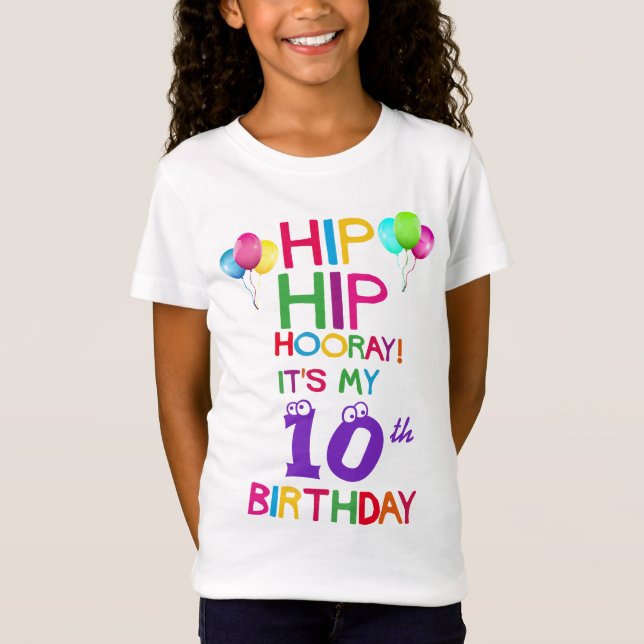 Camiseta Diversión de la fiesta de cumpleaños del Personali (Anverso)