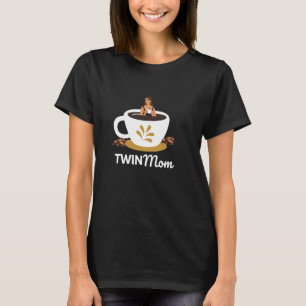 CAMISETA DIVERSIÓN DE LA MADRE DE DOS MADRES IDEA MOMMY O M
