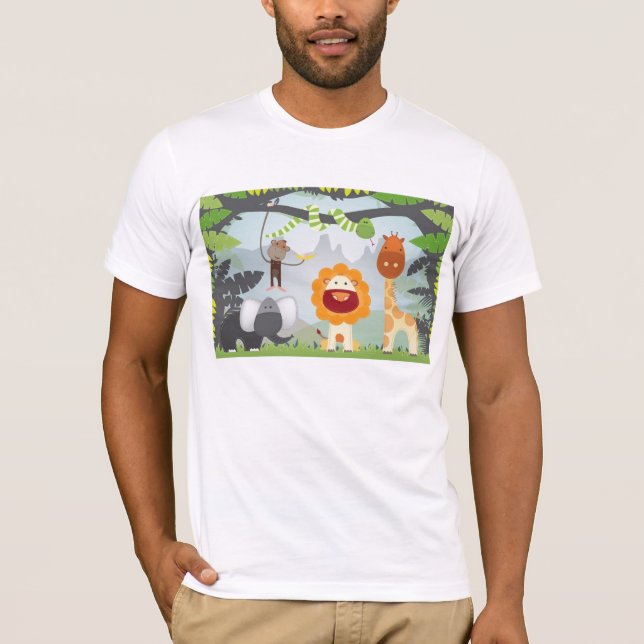 Camiseta Diversión de la selva (Anverso)