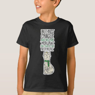 Camiseta Diversión de lucha contra el cáncer en dos ruedas,