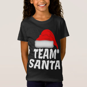 Camiseta Diversión de niños adultos de Team Santa Family co