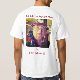 Camiseta Diversión de retiro o aviso de trabajo