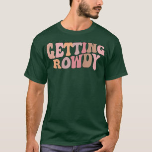Camiseta Diversión de Rowdy Bride Group Bridal Weddal Party