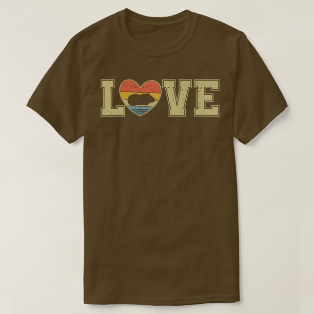 Camiseta Diversión de San Valentín guineano añejo con probl (Diseño del anverso)