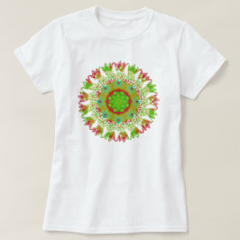 Camiseta Diversión de Temporada de Vacaciones Colores Tradi