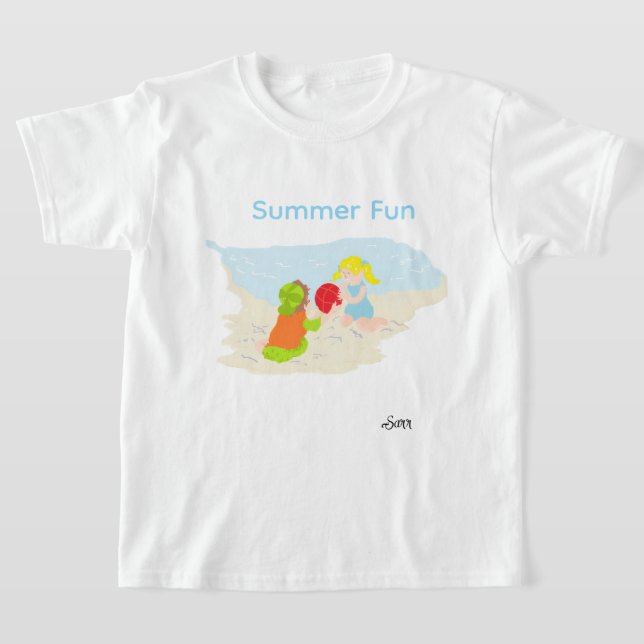 Camiseta :  Diversión de Verano . (Distribución)