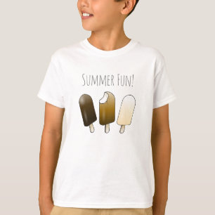 Camiseta Diversión de verano con helado