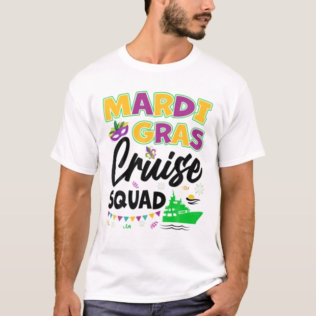 Camiseta Diversión del barco de crucero Mardi Gras Cruise S (Anverso)