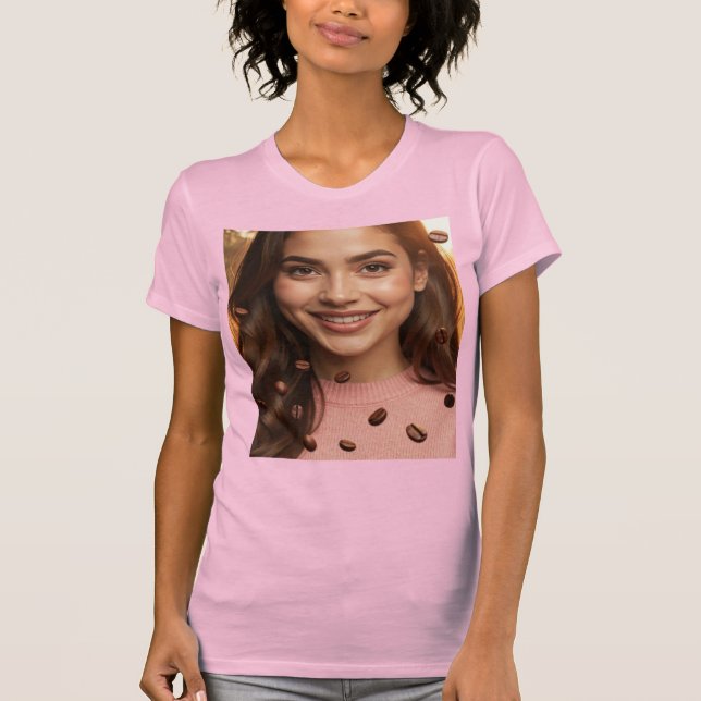 CAMISETA DIVERSIÓN DEL CAFÉ - (Anverso)