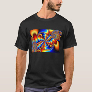 Camiseta Diversión del color - fractal