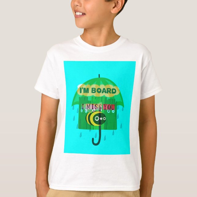 Camiseta Diversión del Día de la Lluvia: la perspectiva de  (Anverso)