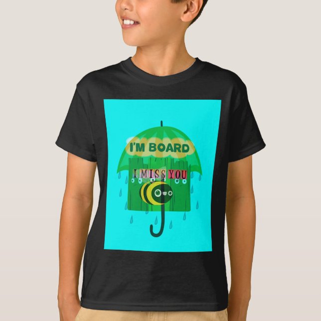 Camiseta Diversión del Día de la Lluvia: la perspectiva de  (Anverso)