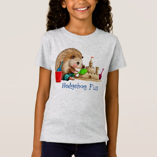 Camiseta Diversión del erizo (Anverso)
