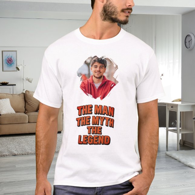 Camiseta Diversión del nombre de la leyenda del mito del ho (Subido por el creador)