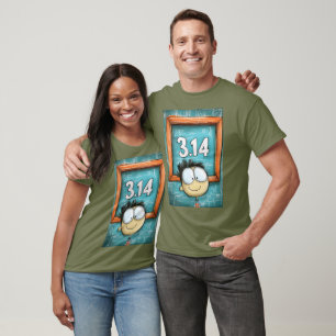 Camiseta Diversión del Pi Day - Feliz Personalizado de 3.14