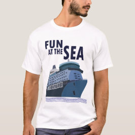 Camiseta Diversión En El Cruceros Marítimo