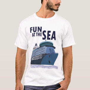 Camiseta Diversión En El Cruceros Marítimo