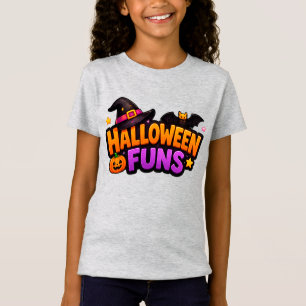 Camiseta Diversión en la fiesta de Halloween para niños y f