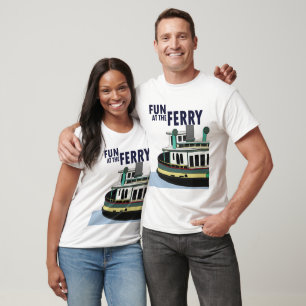 Camiseta Diversión En Los Viajes De Ferry