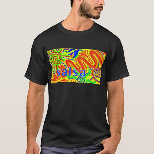 Camiseta Diversión en Salsa (Anverso)