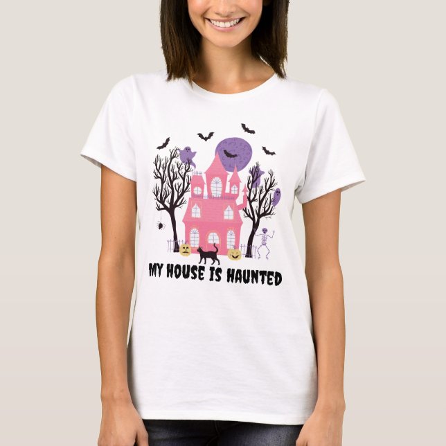 Camiseta Diversión encantada del Pastel Spooktacular Hallow (Anverso)