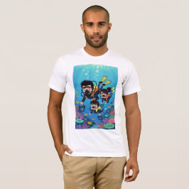 Camiseta Diversión Familiar en Buceo Subacuático