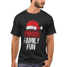 Diversión familiar forzada Feliz Navidad Navidad e