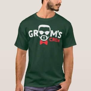 Camiseta Diversión Fiesta de Soltero Grupo del Novio Desped