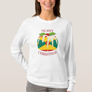 Camiseta Diversión   GRANADA   Navidades Pudding T-Shirt