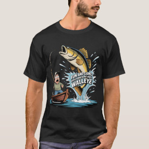 Camiseta Diversión hasta que alguien pierde una lucioperca 