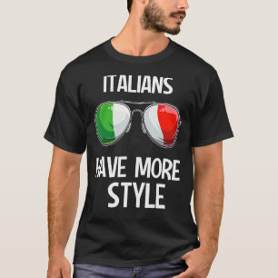 Camiseta Diversión italiana jerga italiana Italia pun itali