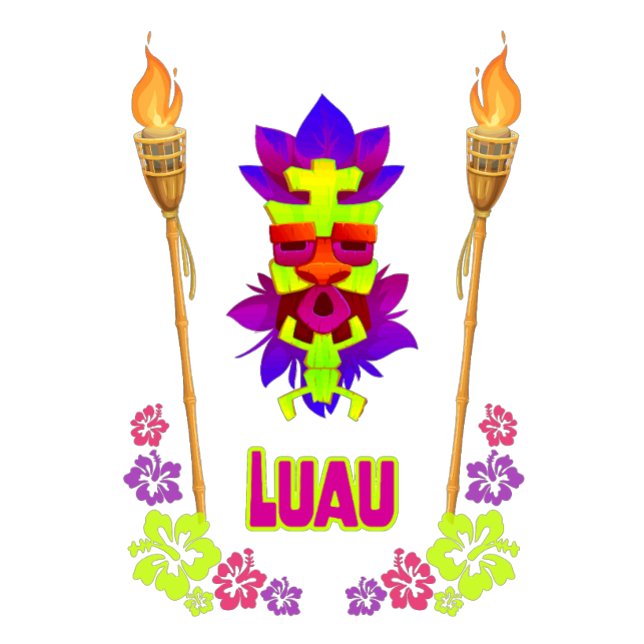 Camiseta Diversión Luau (Subido por el creador)