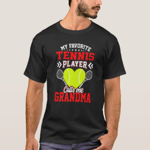 Camiseta Diversión, mi jugador favorito de tenis me llama a